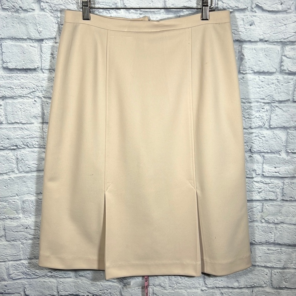Vintage Givenchy Sport Skirt | color tan | size 16 - Picture 2 of 14